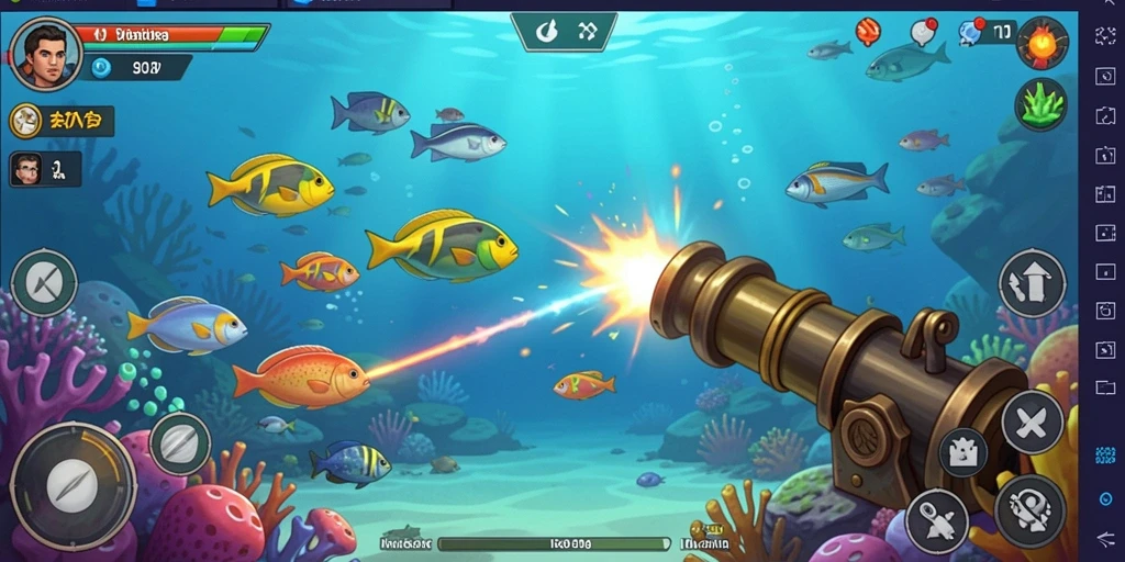 Tangkapan layar menarik dari gameplay yang mendebarkan.