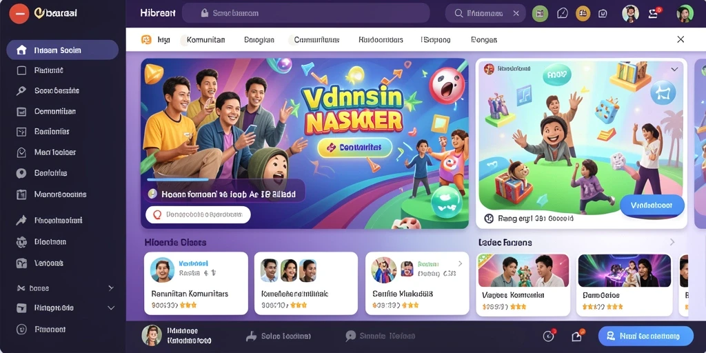 Tampilan antarmuka yang menarik dan mudah digunakan.