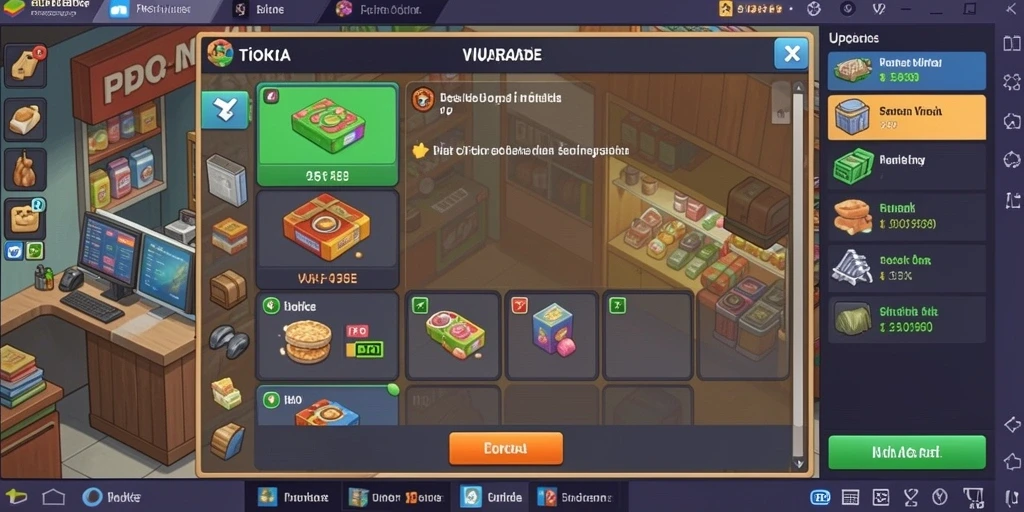 Tampilan menu utama yang menarik dan mudah dinavigasi.