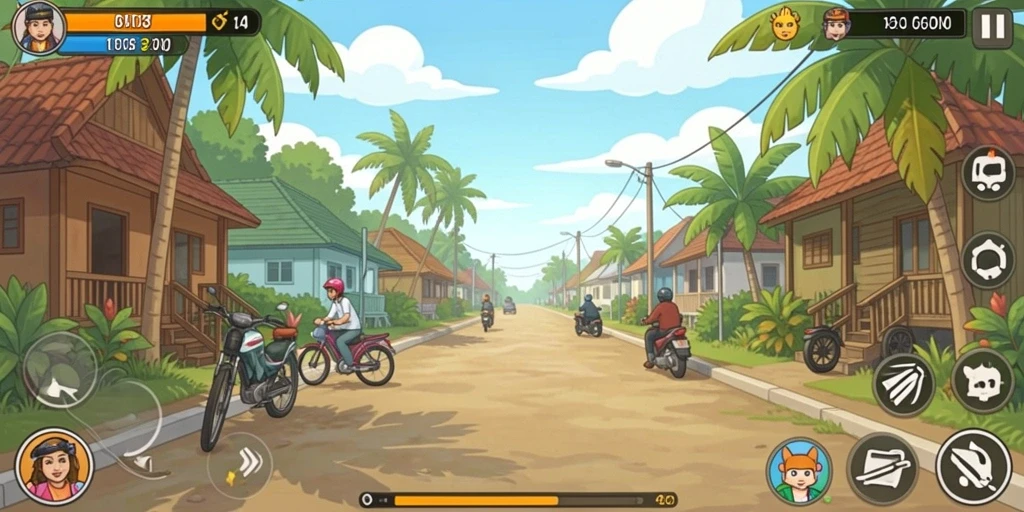 Tampilan antarmuka yang menarik dan user-friendly.