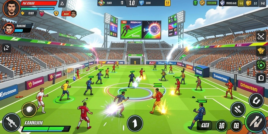 Screenshot menunjukkan antarmuka yang menarik dan intuitif.