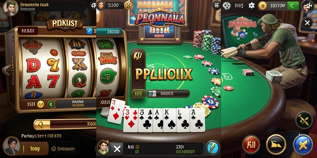 Screenshot menunjukkan tampilan awal permainan RAJAPANEN.