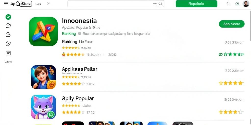Tampilan antarmuka aplikasi yang menarik dan mudah dinavigasi.