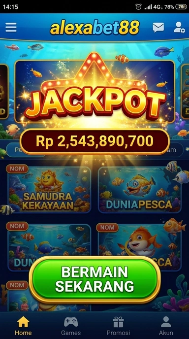 Pratinjau antarmuka alexabet88 — aplikasi APK resmi Android v4.8.8